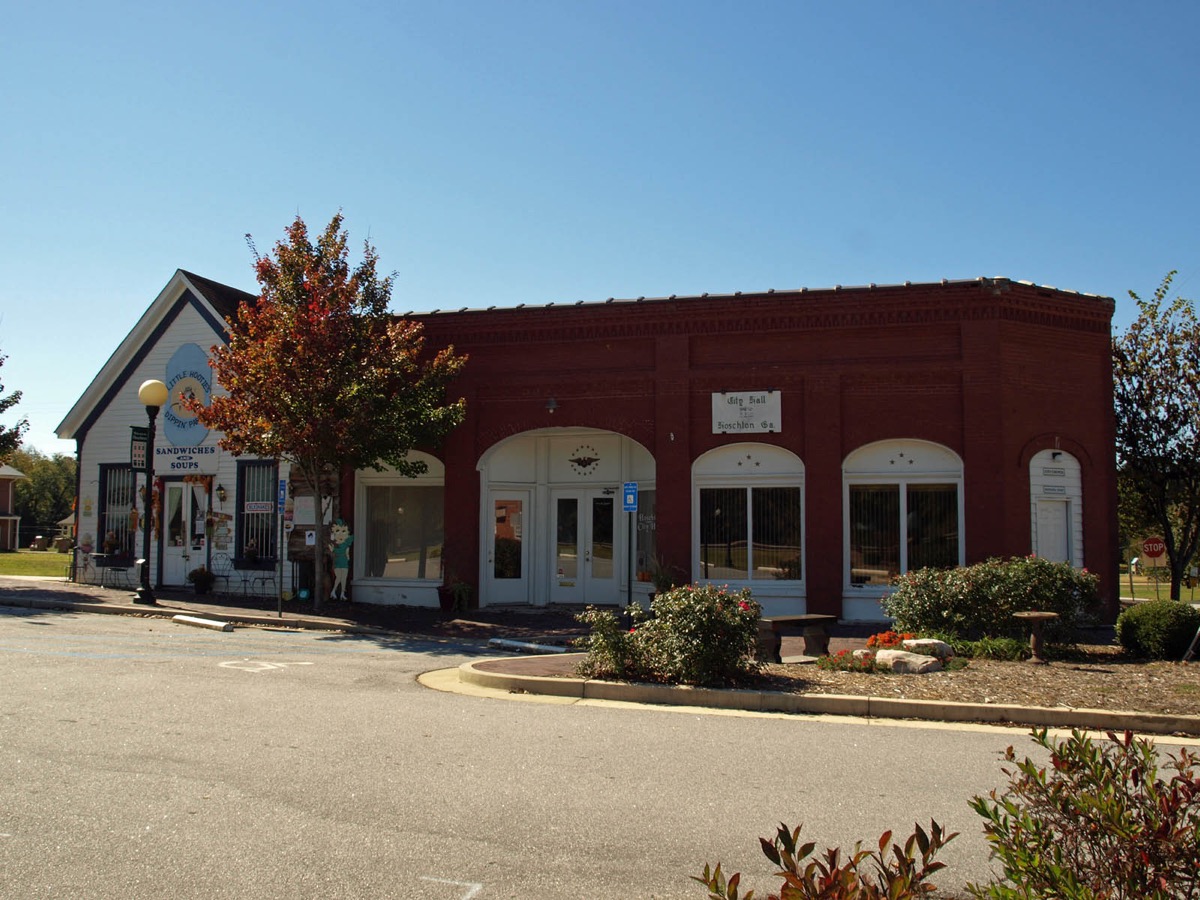 Hoschton City Hall, Jackson County, Georgia