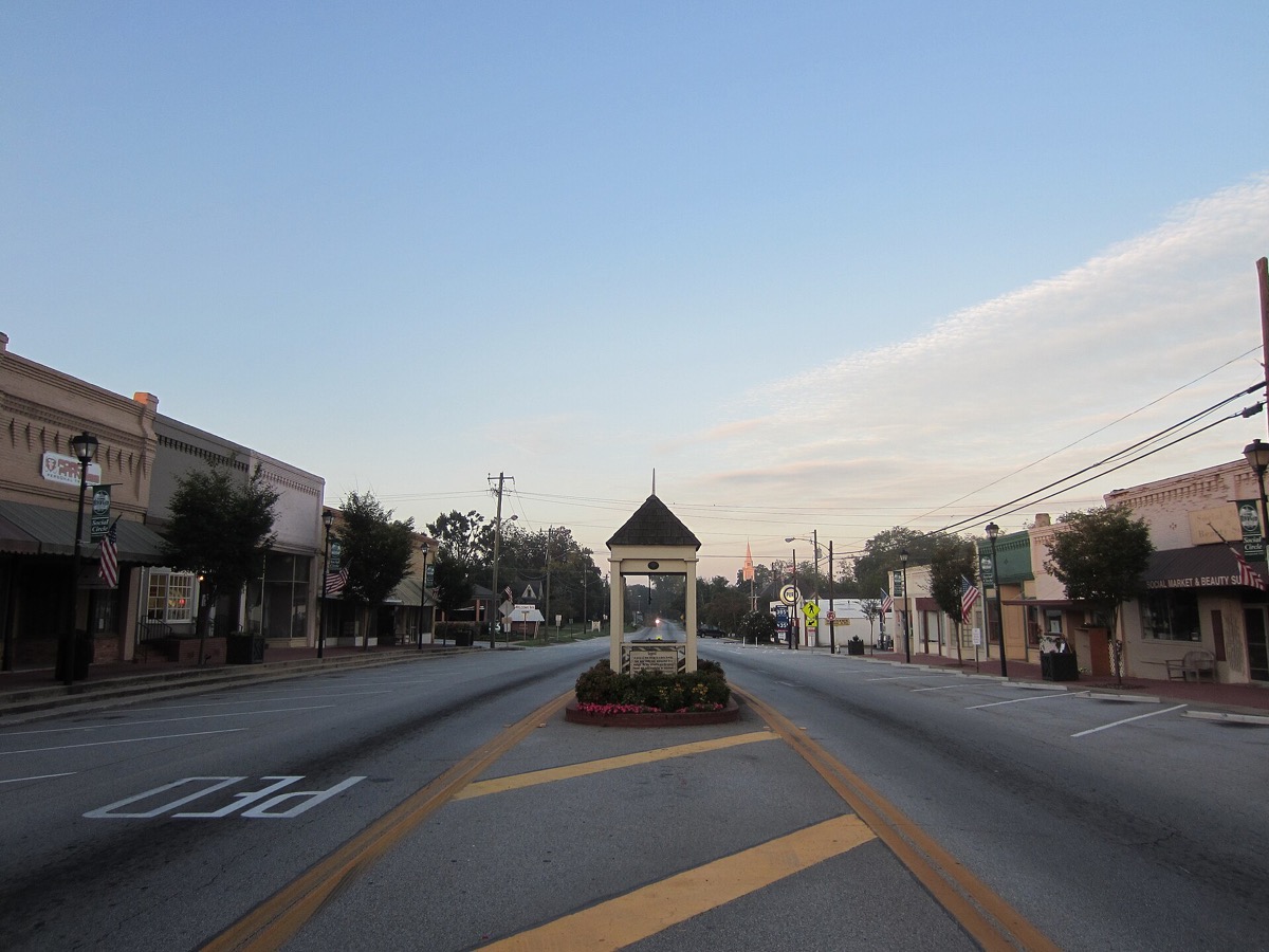 Downtown Social Circle, Walton County, Georgia