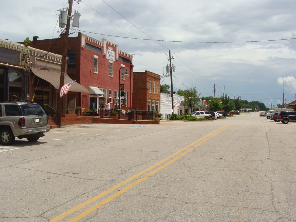 Downtown Statham, Barrow County, Georgia